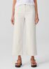 Undyed Organic Cotton Denim Wide-Leg Jean