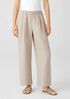 Organic Linen Straight Pant