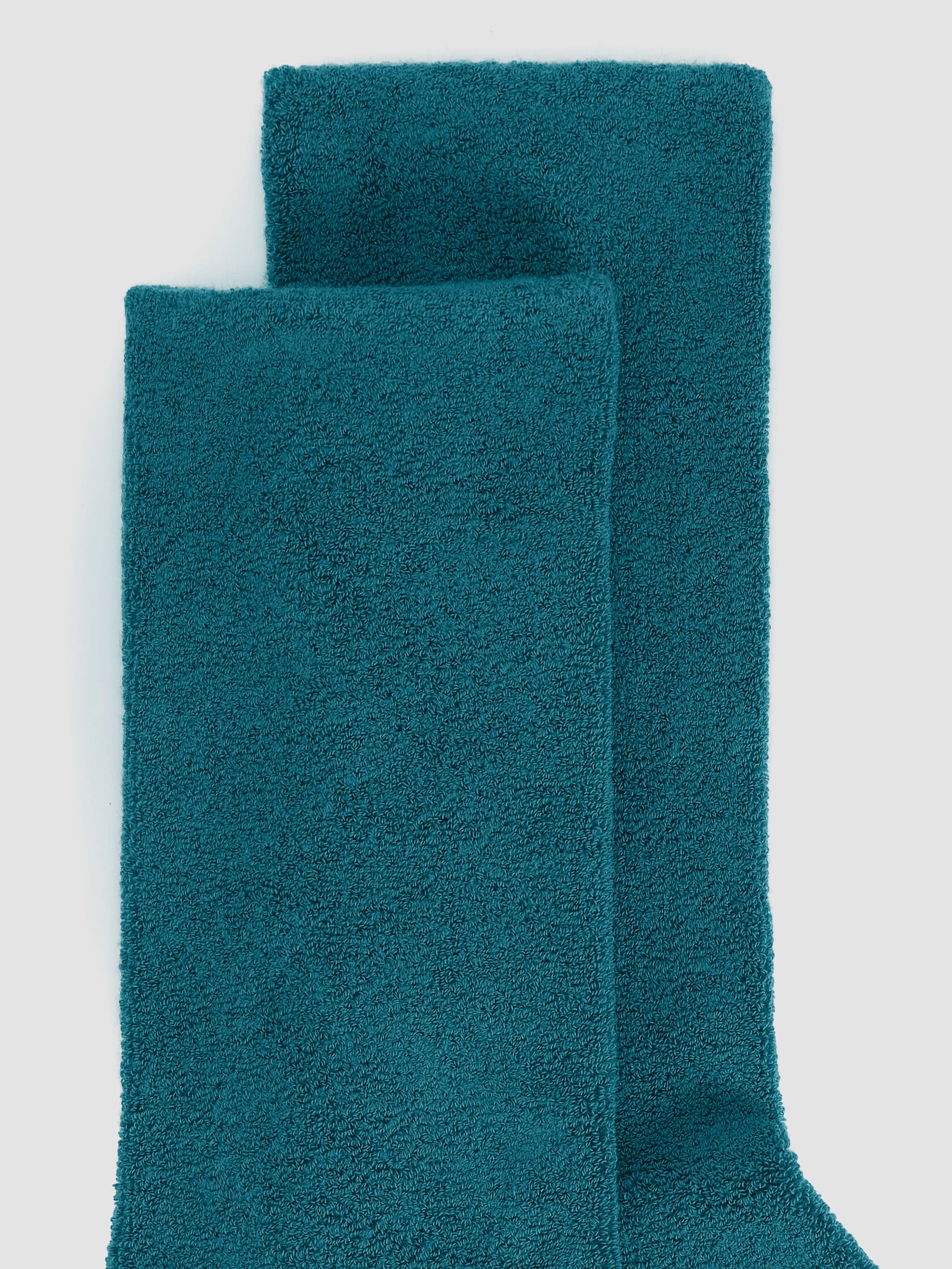 Loopy Terry Cotton Crew Sock