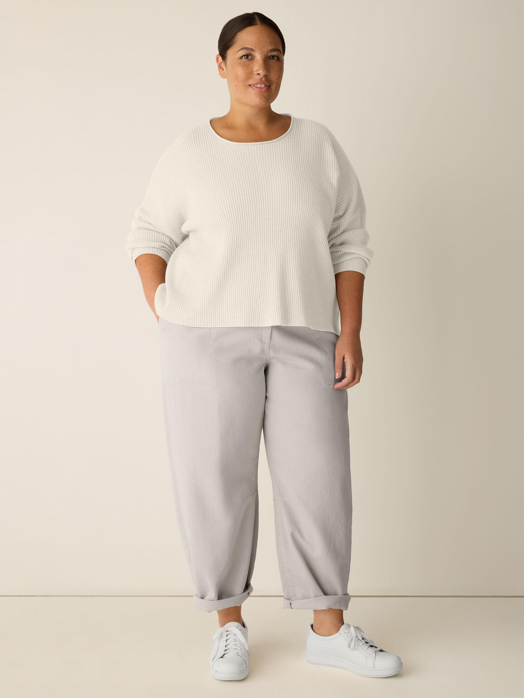 Garment-Dyed Utility Cotton Arch Pant