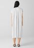 Puckered Organic Linen Shirtdress