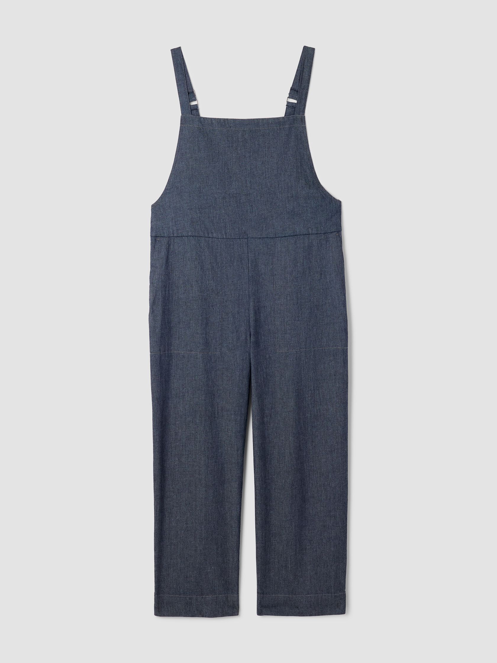 Airy Organic Cotton Twill Overalls