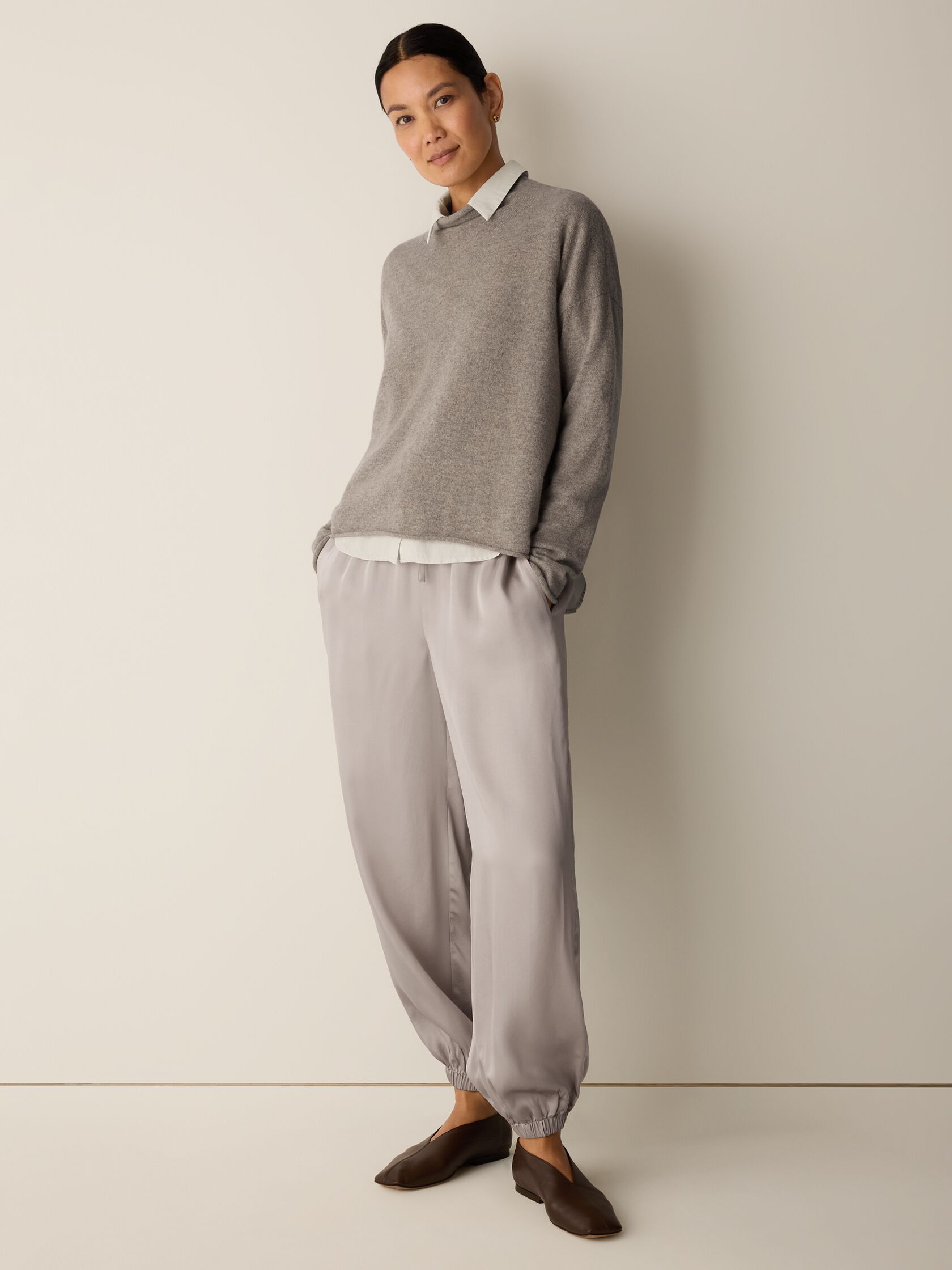 Italian Cashmere Turtleneck Top