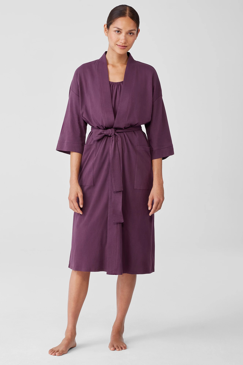 Organic Cotton Interlock Sleep Jumpsuit | EILEEN FISHER
