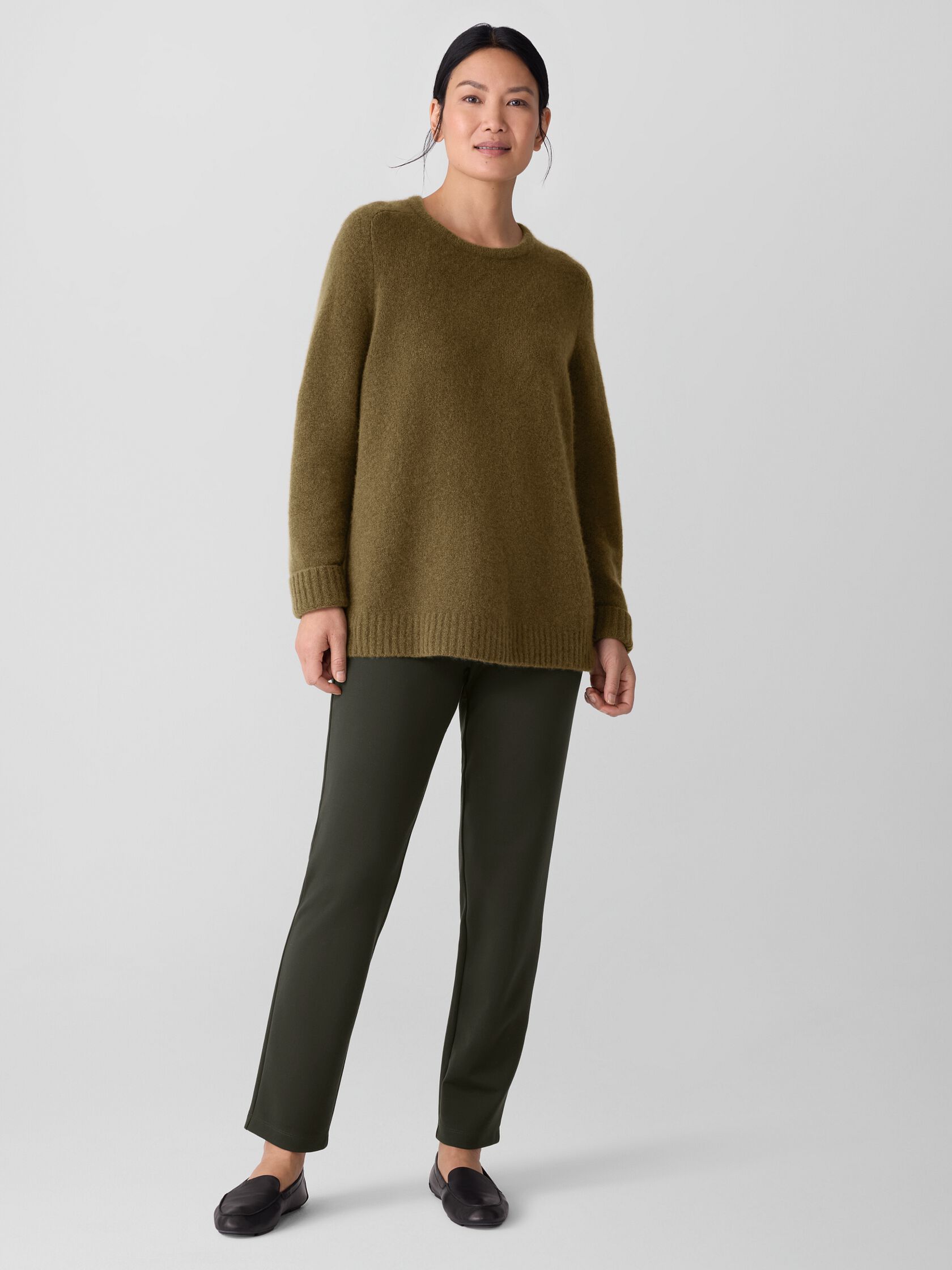Washable Flex Ponte Slim Pant