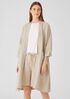 Organic Linen Belted Jacket