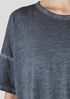 Organic Cotton Hazy Slub Crew Neck Tee