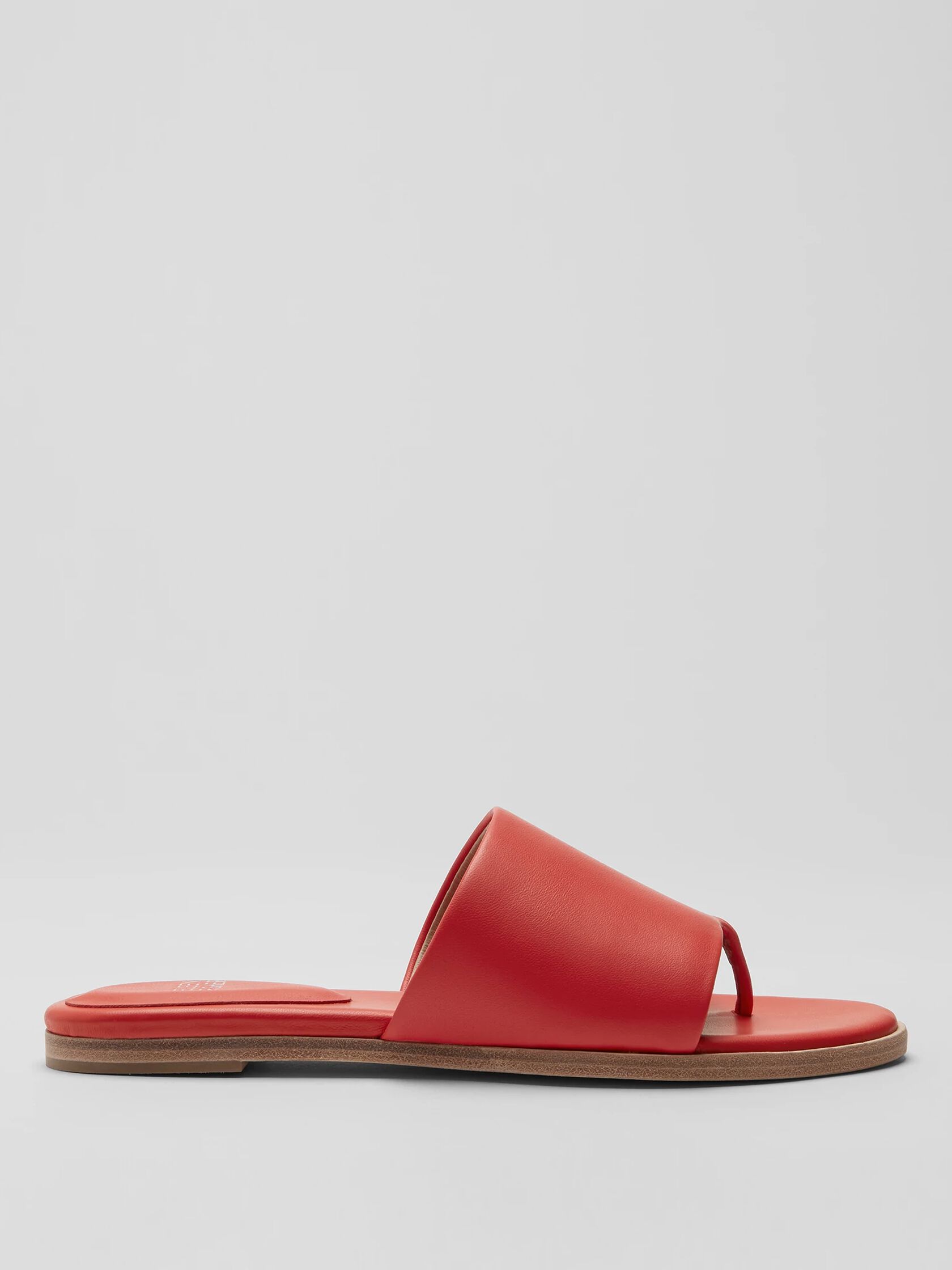 Edge Leather Slide Sandal