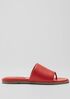 Edge Leather Slide Sandal