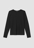 Fine Jersey Crew Neck Top