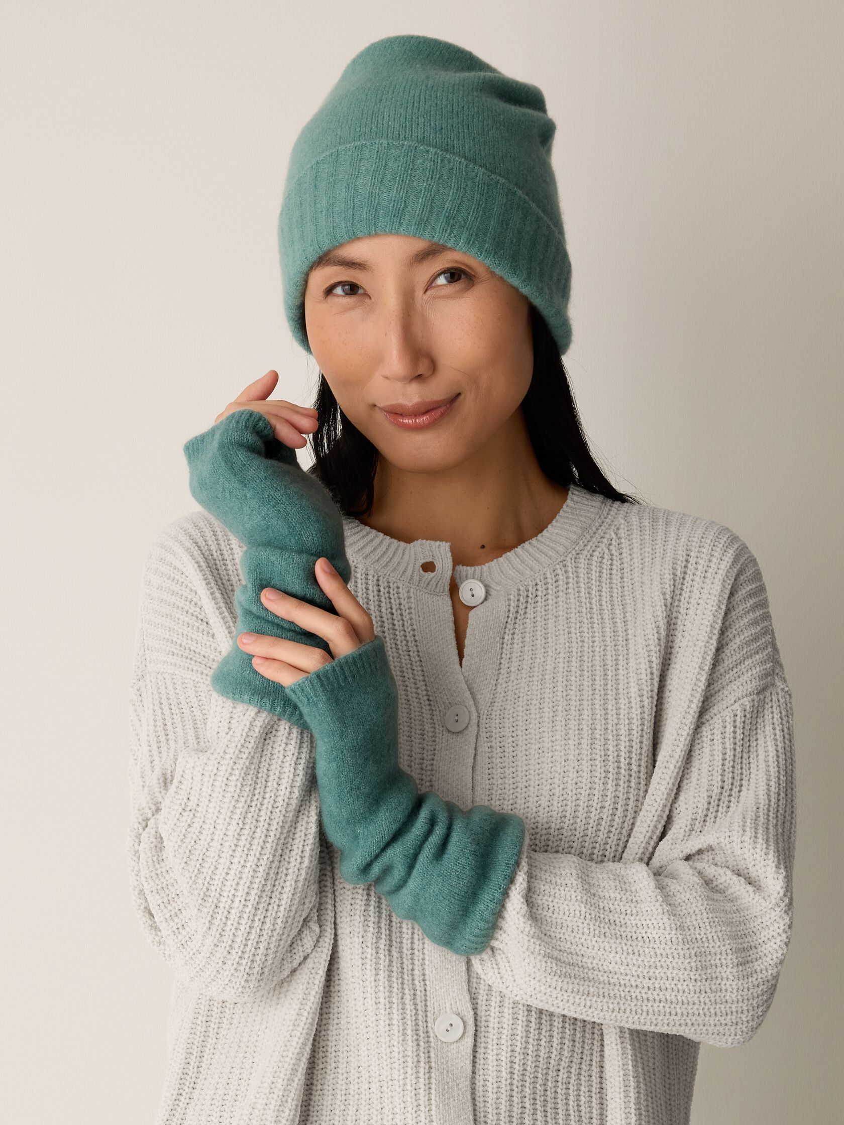 Cashmere Silk Boucle Bliss Glovelettes