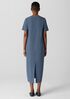Washable Stretch Crepe Oval Dress