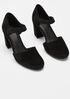 Malta Velvet Mary Jane Pump