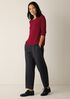 Peruvian Cotton Blend Bateau Neck Top