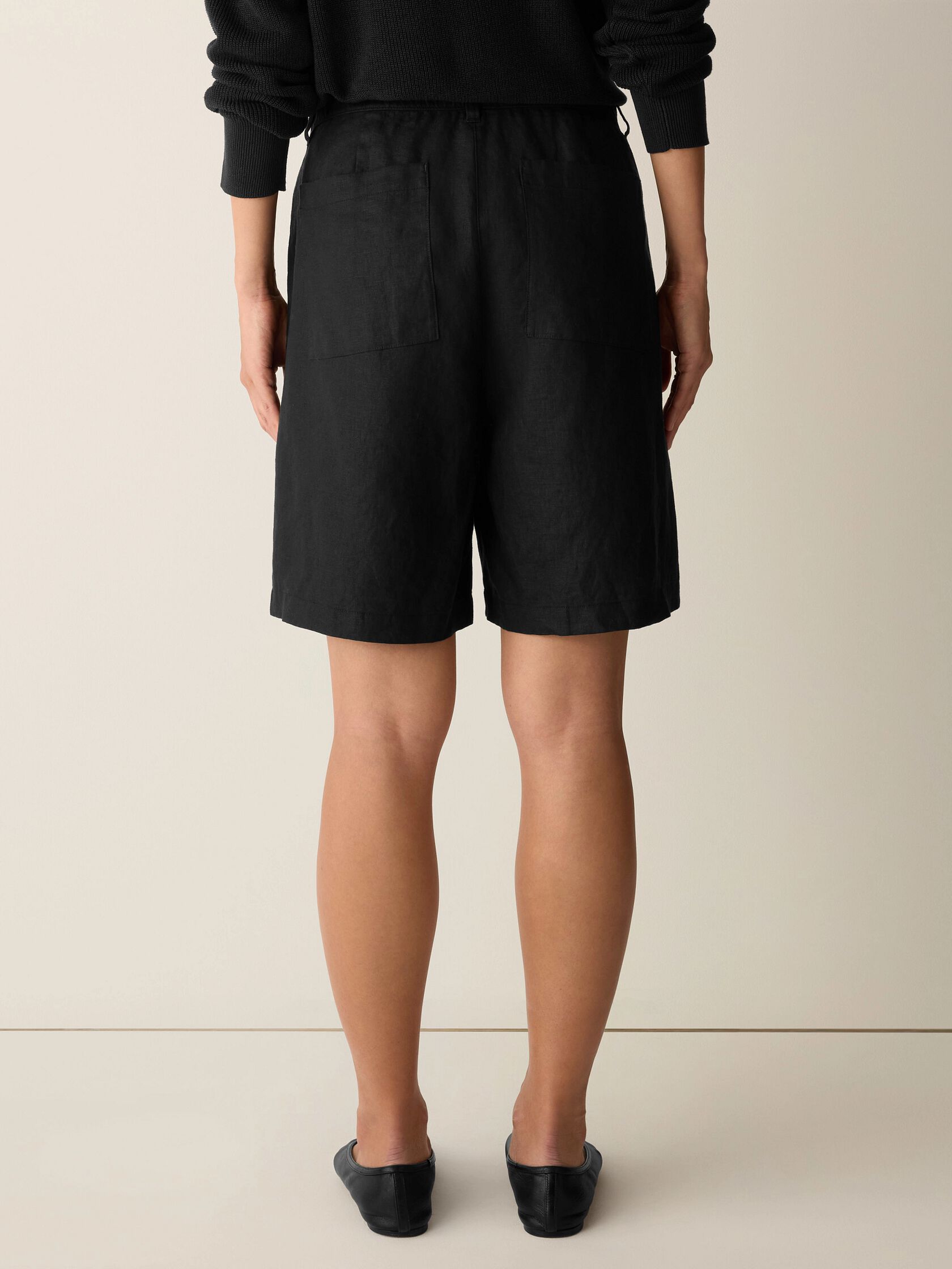 Organic Linen Shorts