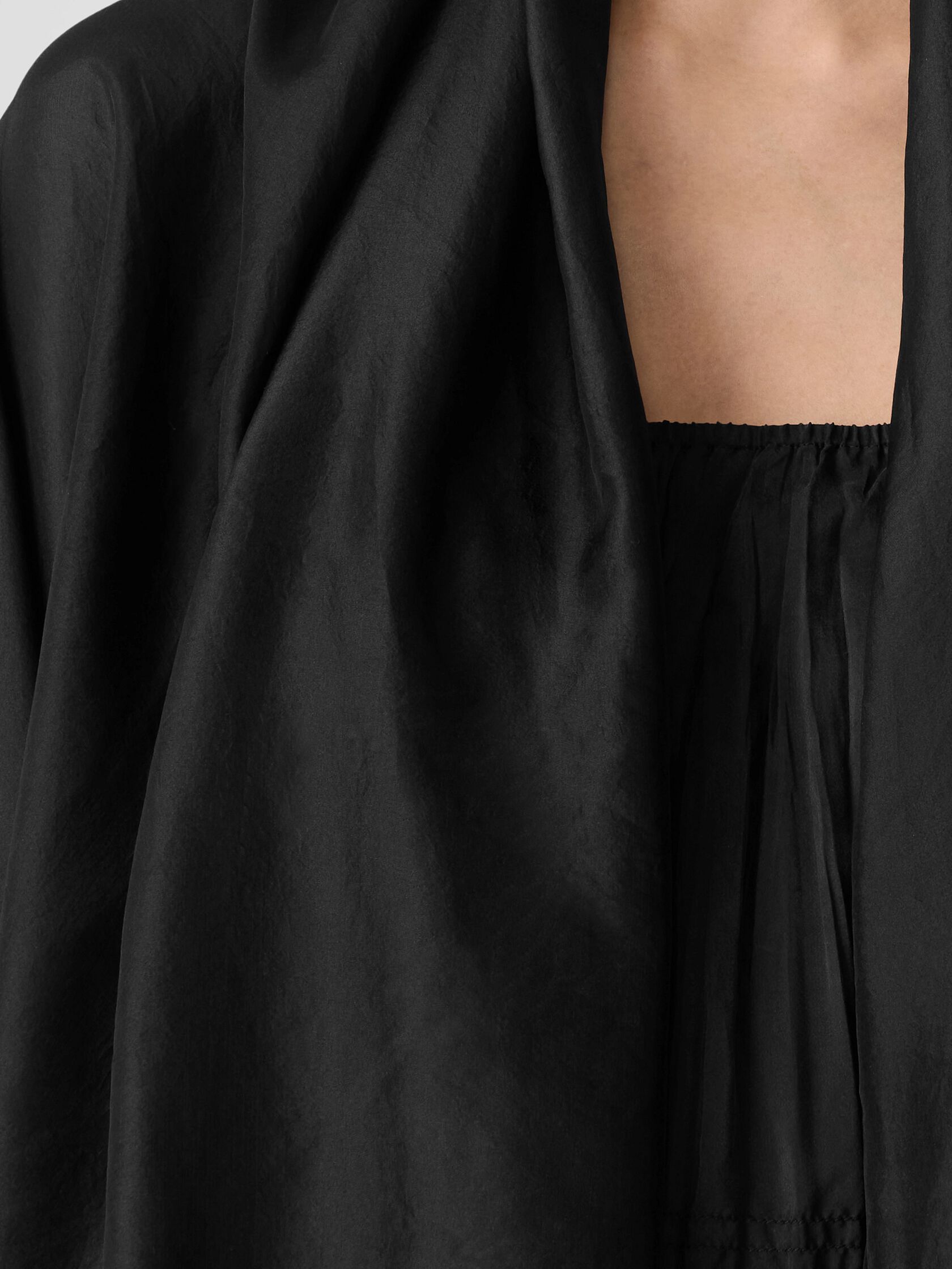 Washed Transitional Silk Parachute Scarf