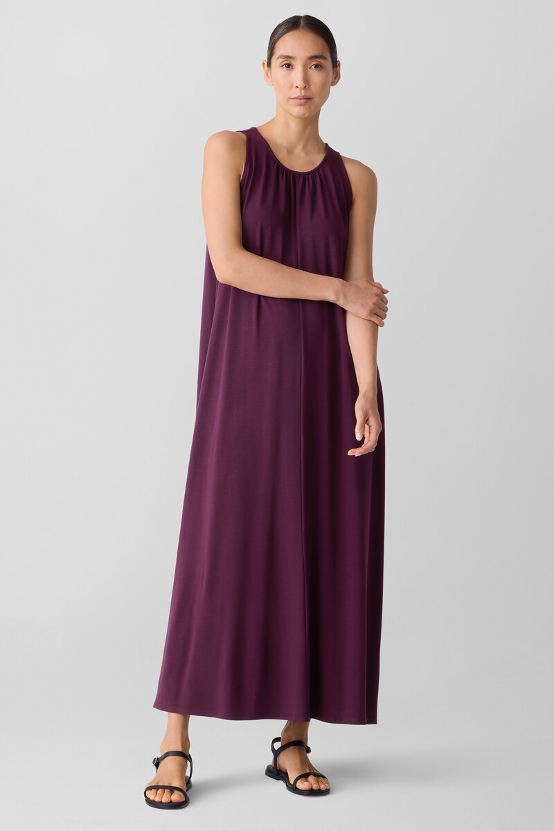 Fine Jersey Round Neck Tank Dress Fine Jersey Round Neck Tank Dress