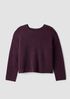 Cashmere Silk Bliss Crew Neck Top