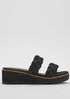 Loop Platform Wedge Sandal