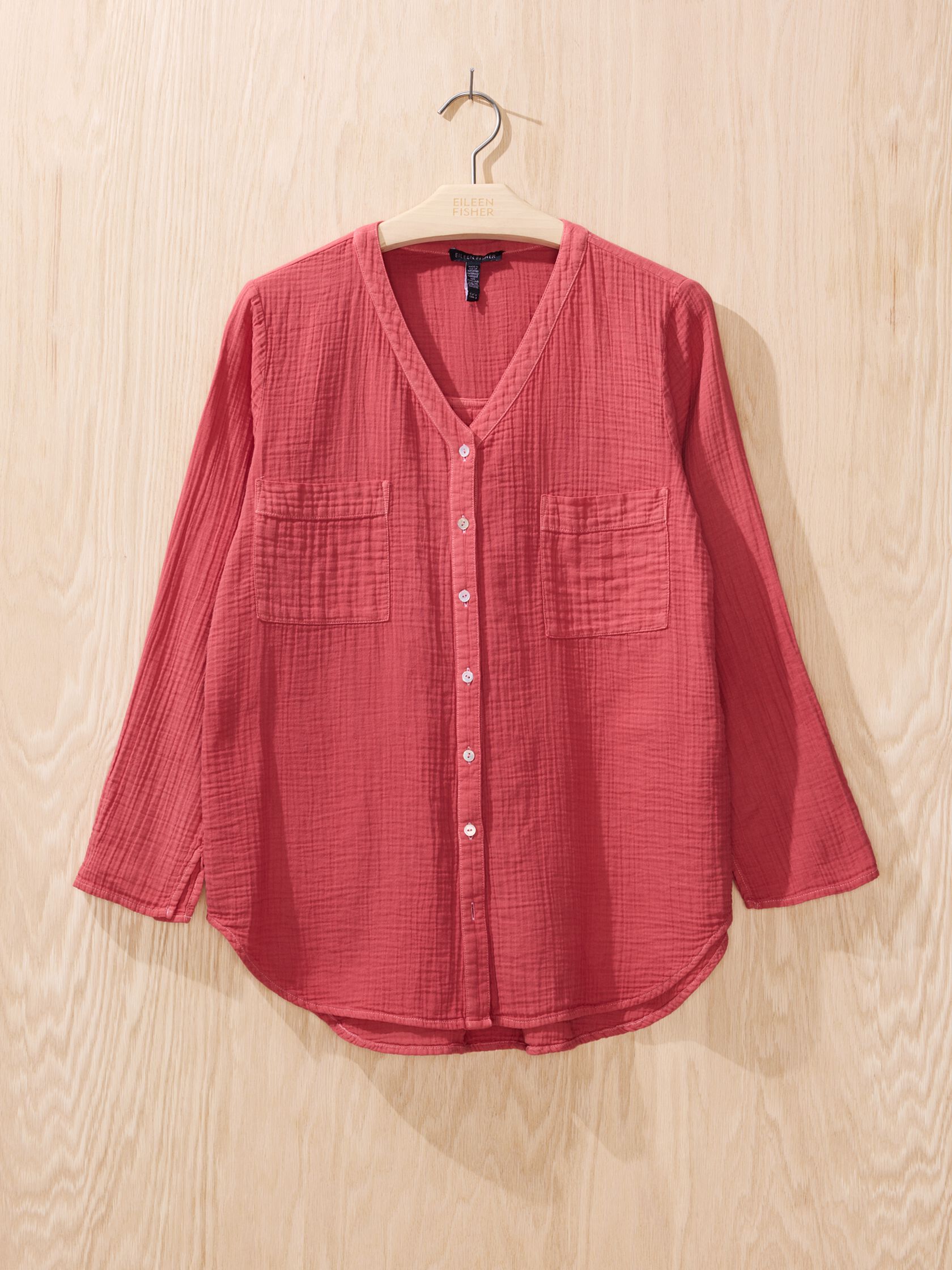 Renew Overdye Organic Cotton Shirt, S