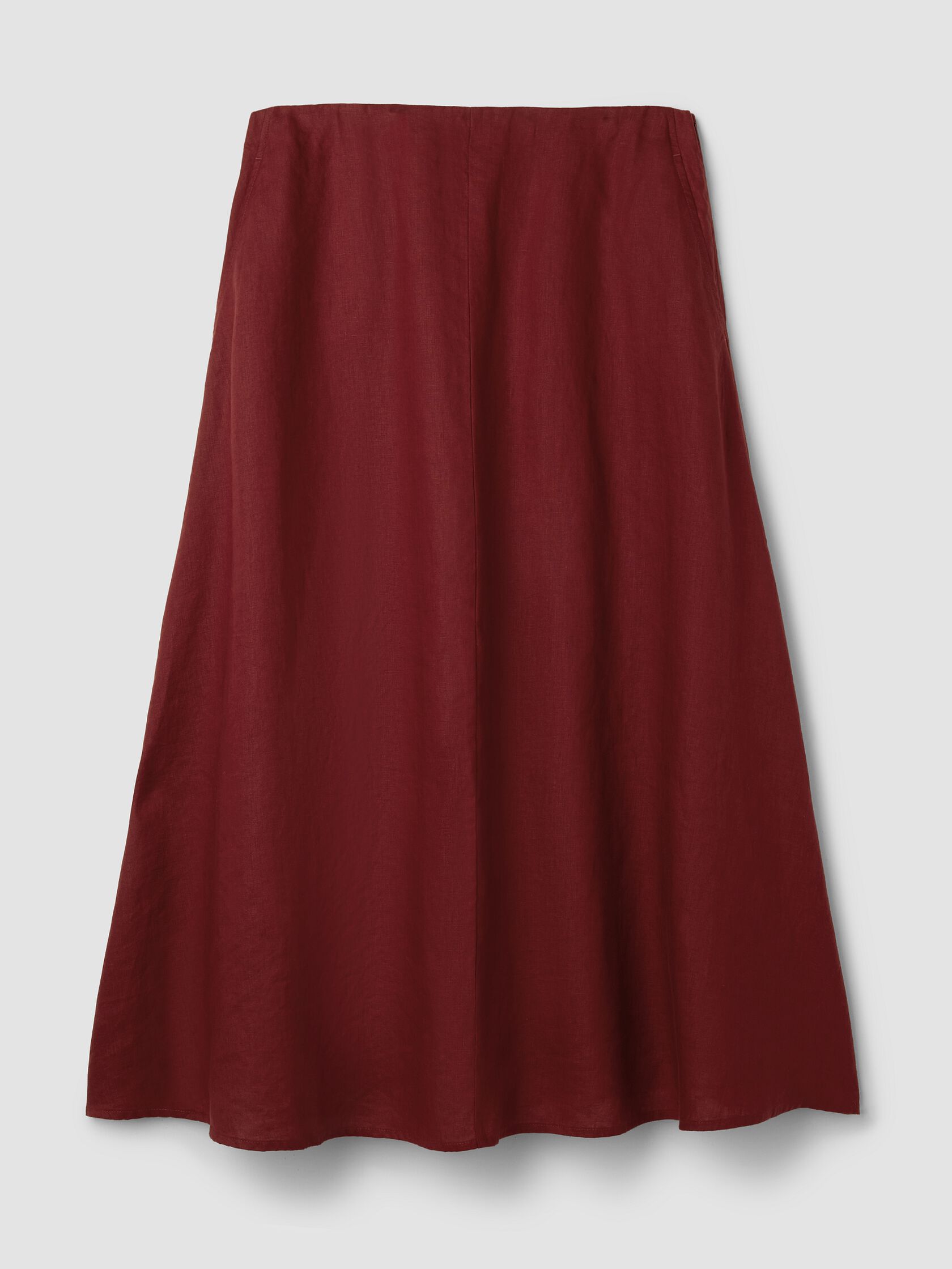 Organic Linen Half-Circle Skirt