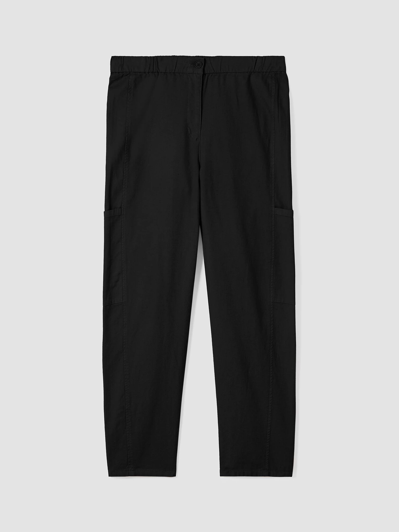 Cotton Hemp Stretch Lantern Pant