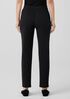 Cotton Blend Ponte Slim Pant