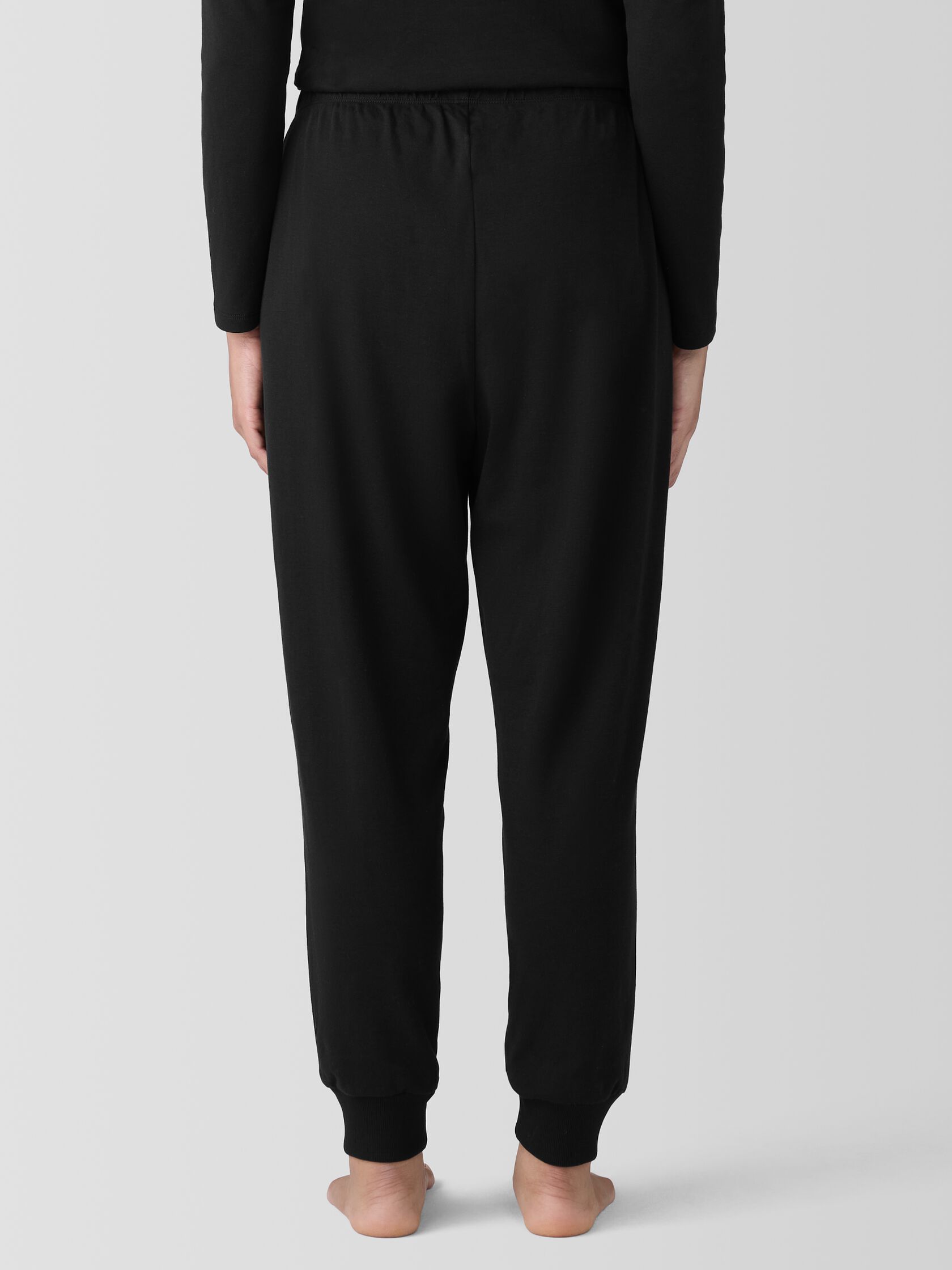 Organic Cotton Interlock Jogger Sleep Pant