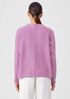 Cotton and Recycled Cashmere Mock Neck Top