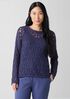 Peruvian Organic Cotton Cord Crew Neck Top