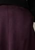 Textured Satin Half-Circle Skirt