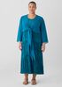 Sheer Silk Georgette Tie Jacket