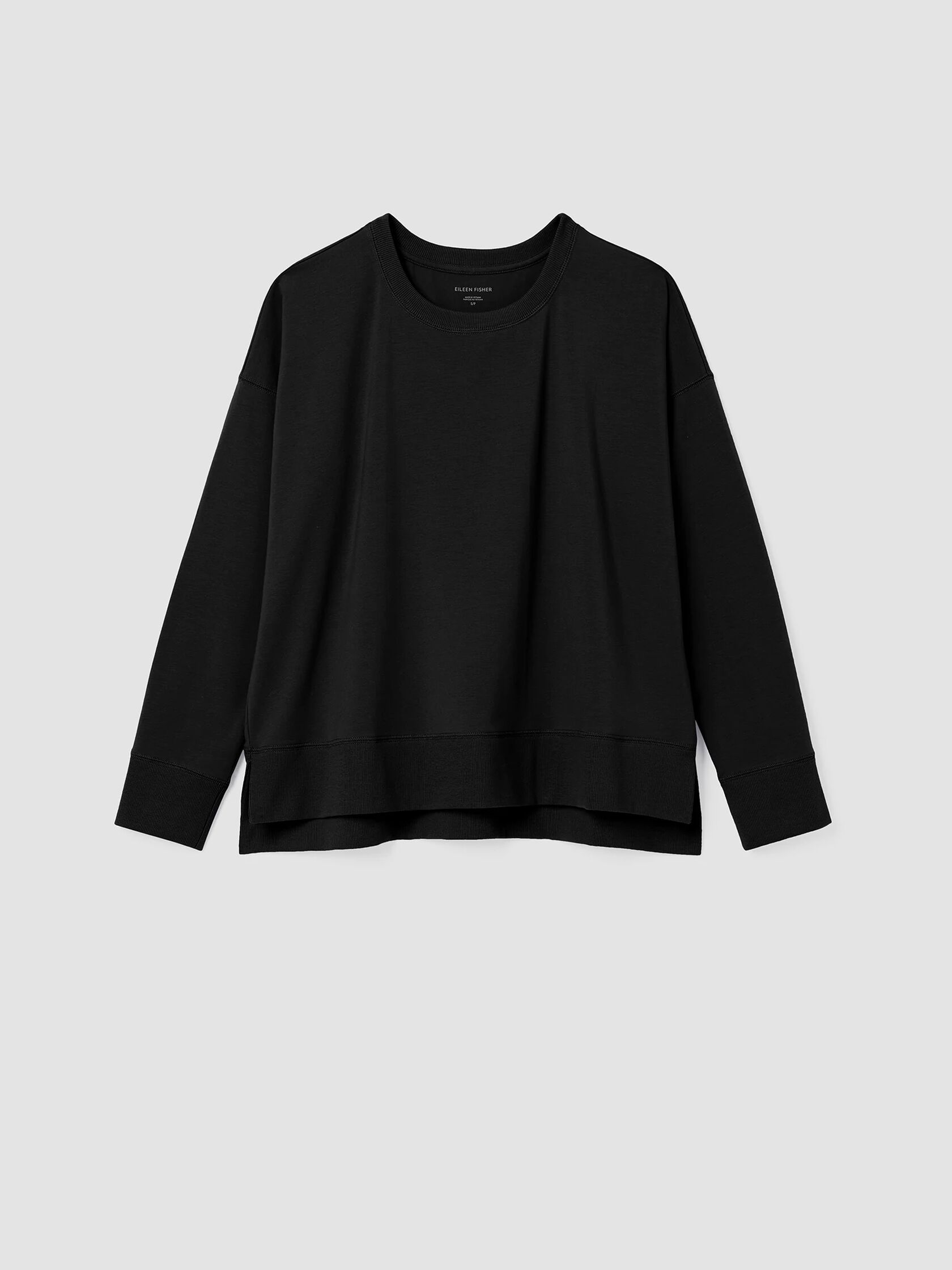Traceable Organic Cotton Jersey Crew NeckTop