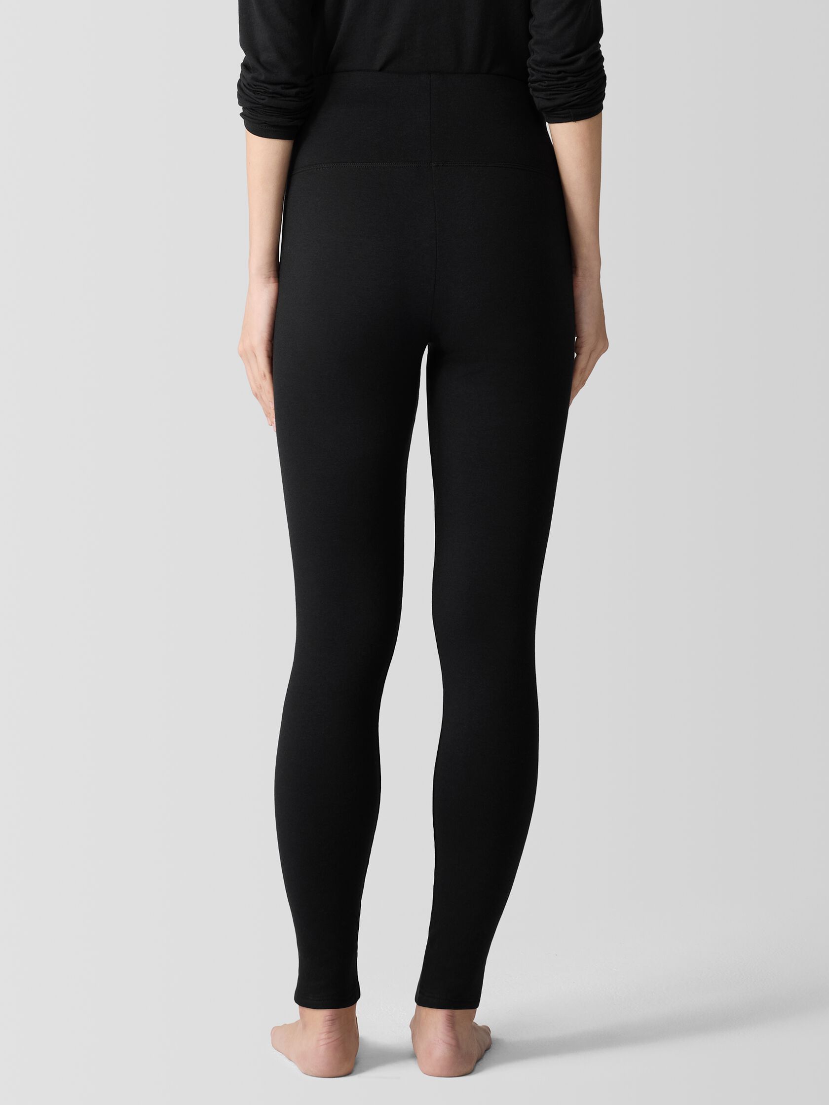 Cozy Brushed Terry Hug High-Waisted Leggings