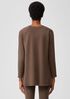 Cozy Brushed Terry Raglan-Sleeve Top