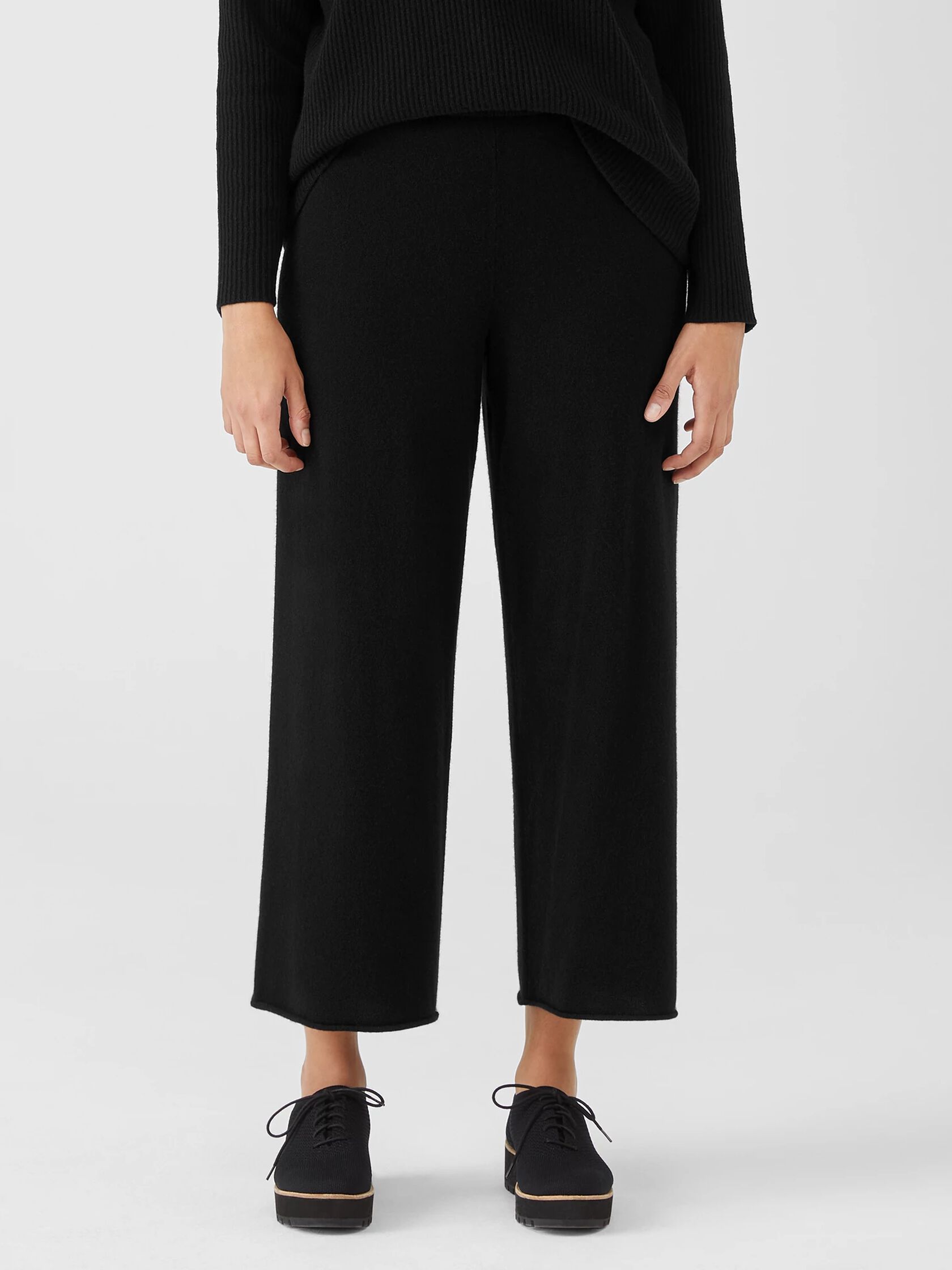 Italian Cashmere Straight Pant