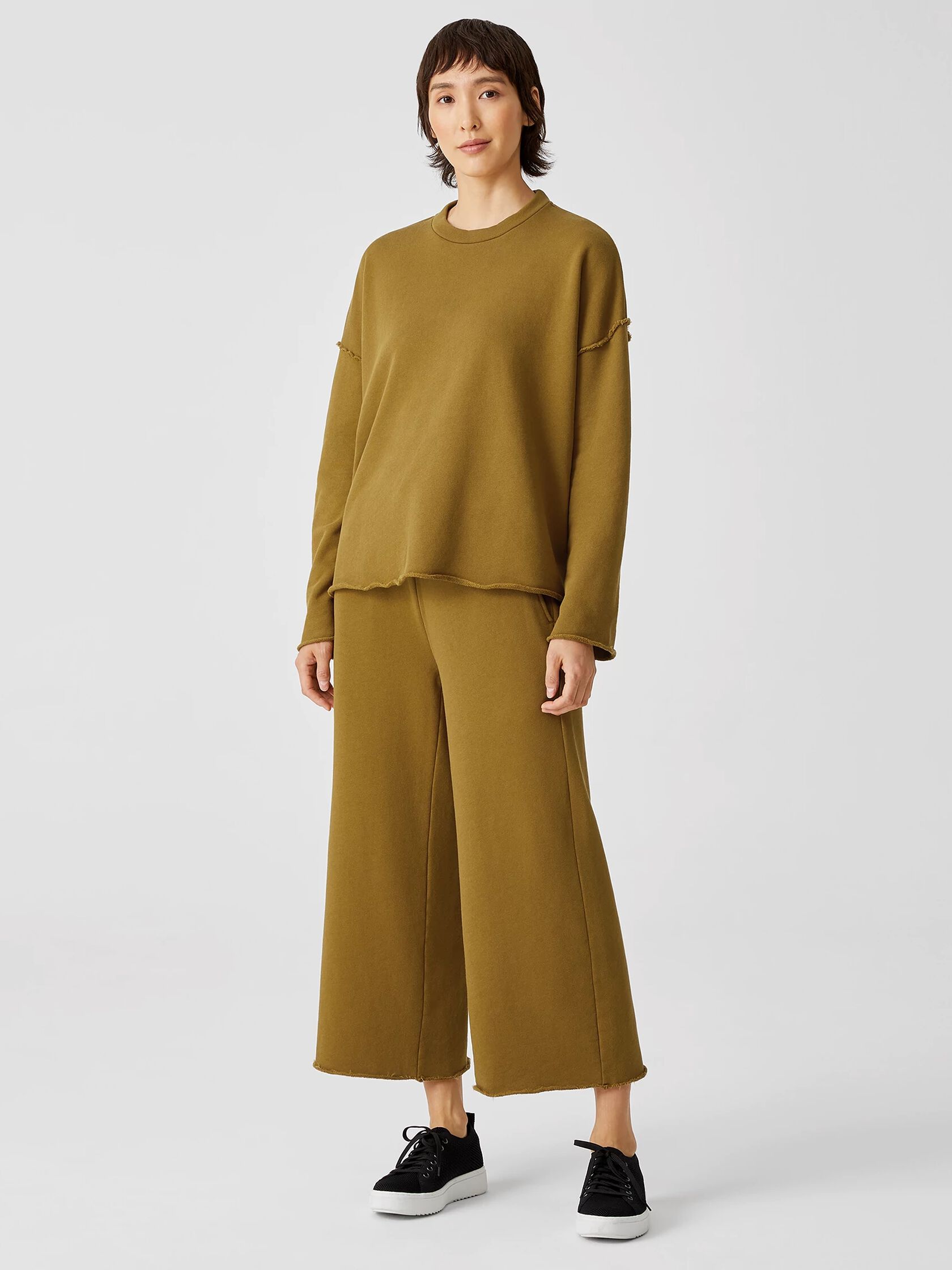 Organic Cotton French Terry Box-Top