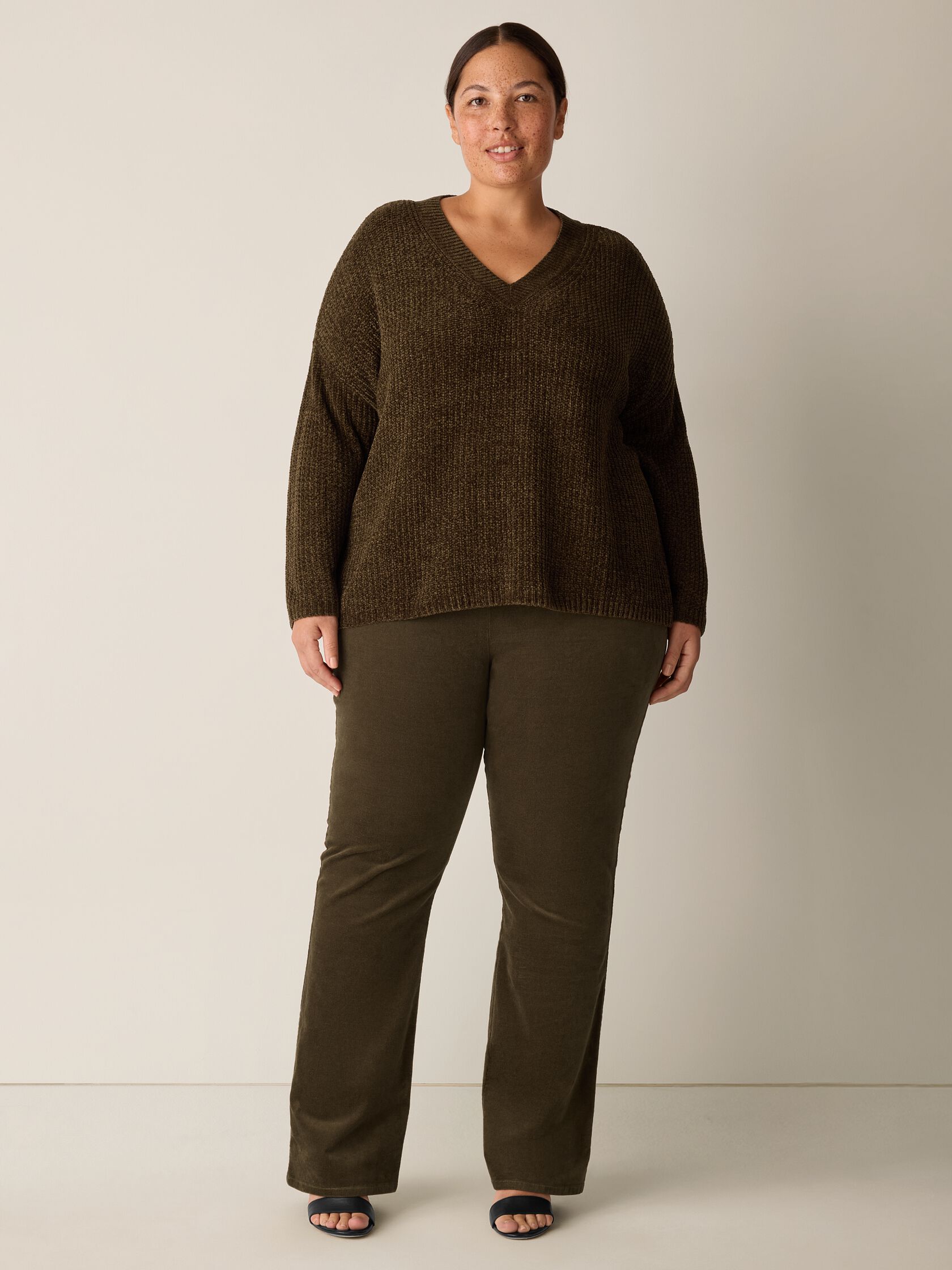 Brushed Organic Cotton Kick Pant