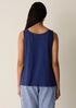 Organic Linen Jersey Scoop Neck Tank