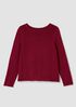 Peruvian Cotton Blend Bateau Neck Top