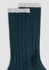 Cotton Marl Ribbed Sock
