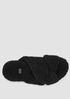 Dello Shearling Slide Sandal