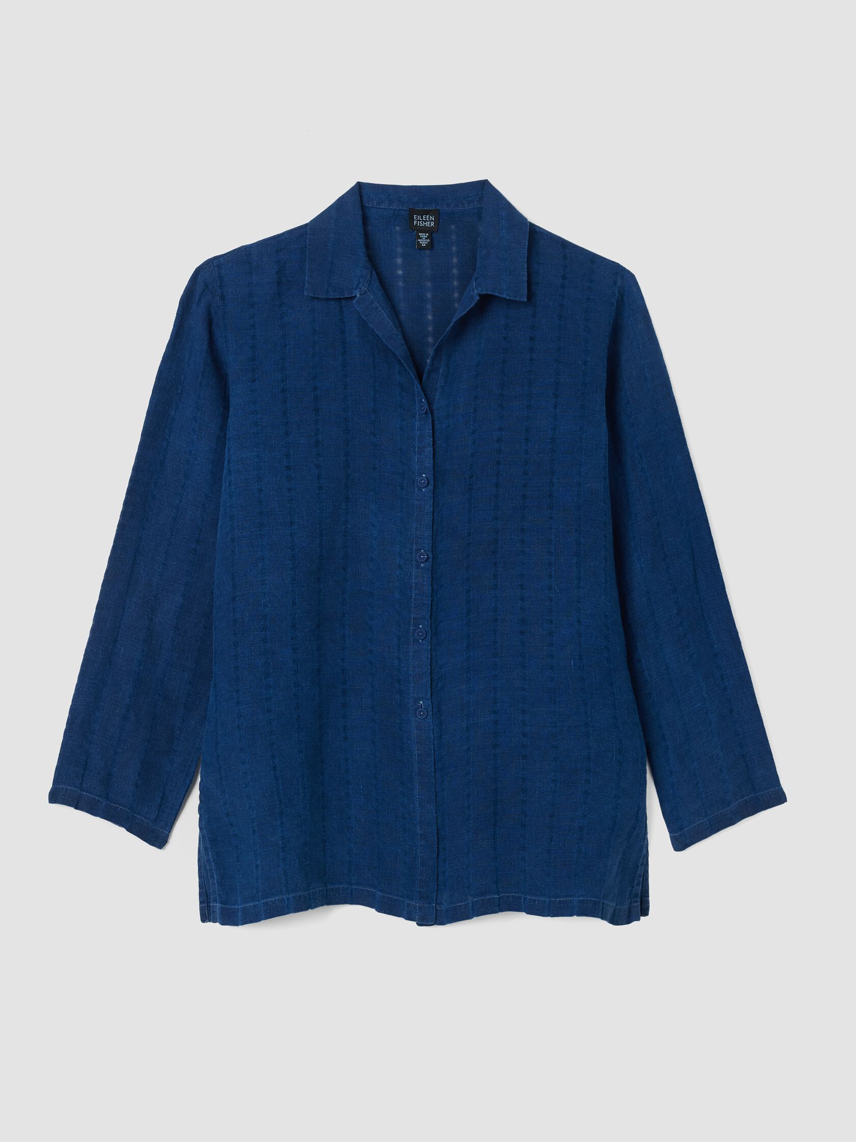 Renew Linen Classic Collar Shirt, M