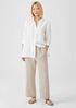 Organic Linen Straight Pant