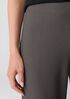 Washable Stretch Crepe Slim Pant
