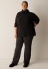 Recycled Wool Cashmere Turtleneck Top