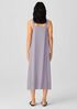Silk Georgette Crepe Square Neck Dress