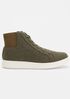 Gaze Tumbled Nubuck High-Top Sneaker