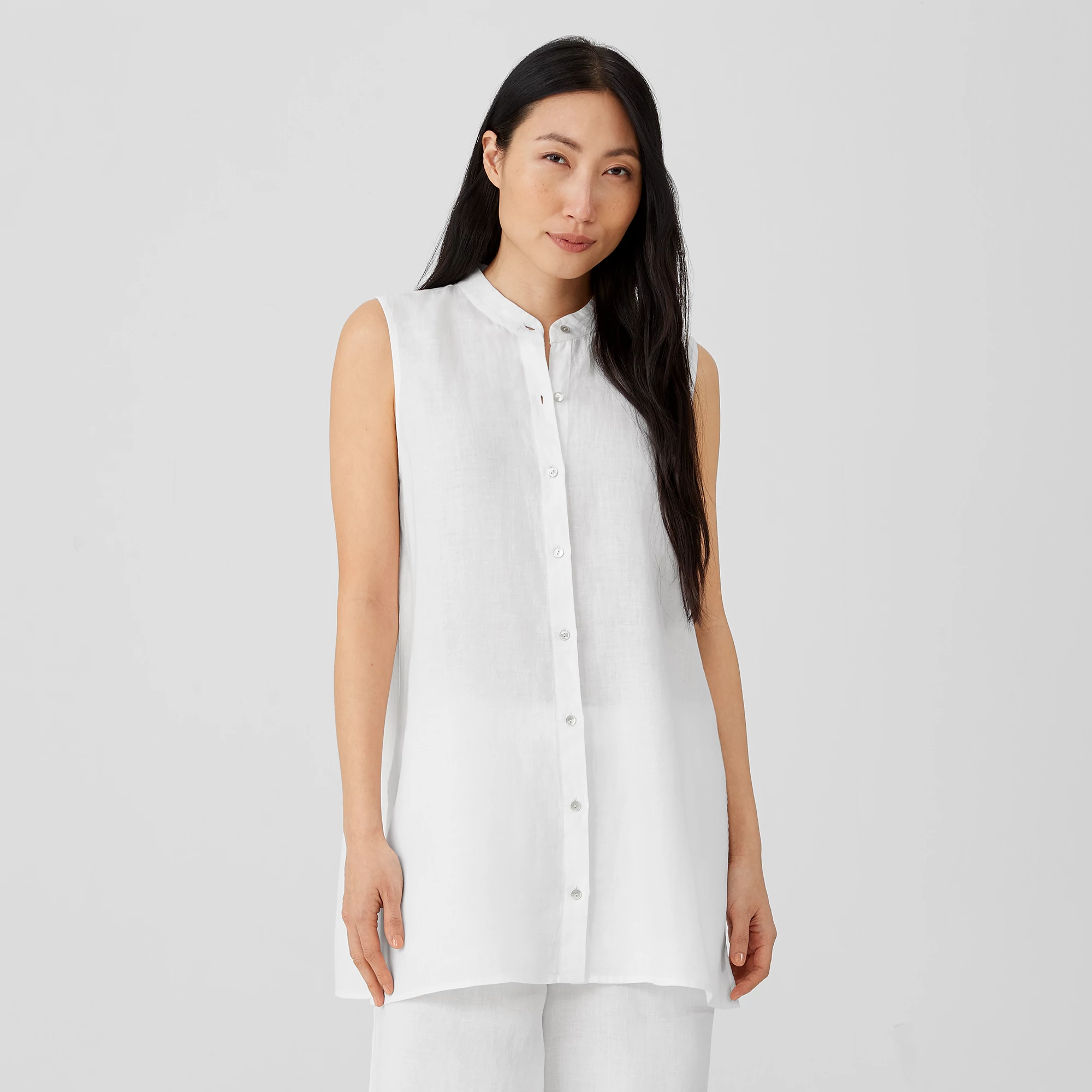 Eileen fisher white shirt clearance