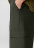 Washable Stretch Crepe Cargo Pant